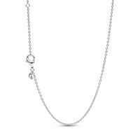 Collar en Plata Cadena Ajustable. 45 Cm