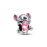 Charm en Plata Tarta de cumpleaños de Disney Stitch