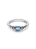 Anillo en Plata  Disney Aladdin Princesa Jazmin Cristales