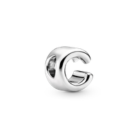 Charm Letra C en Plata