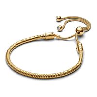 Brazalete Deslizante Recubrimiento oro14K