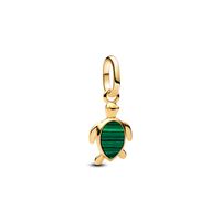 Mini Charm Colgante Tortuga Verde