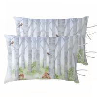 PACK 2 FUNDAS ALMOHADA BOSQUE 50X70