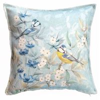 FUNDA COJÍN MARISA ALLEGRO TURQUESA 45X45