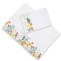 Juego de Sábanas 1,5 Plazas Picaflor Arcoíris