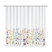 CORTINA DE BAÑO ALGODÓN PRIMAVERA MULTICOLOR
