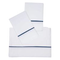 Juego Sábanas Vivo Azul 2 Plazas