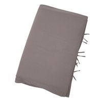 PIECERA ALGODÓN STONE WASH TAUPÉ 220X80