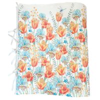 PIECERA MARISA TULIPAS Y PENSAMIENTOS 220 X 70