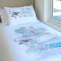 CUBREPLUMÓN KIDS AVIONES 2 PLAZAS