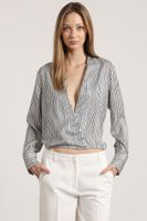 Blusa listada Liola mujer crudo