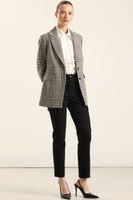 Jeans Color Skinny Cargo, Negro Liola