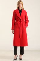 Abrigo Largo Lazada, Muflon Rojo Liola