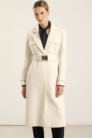 Abrigo Largo Cargo, Muflon Crudo Liola