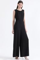 Enterito Recto, Espalda Escote Fantasia, Negro Liola