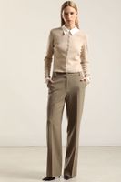 Cardigan basico punto, beige Liola