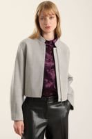 Chaqueta Bomber, Muflon Melange Gris Liola