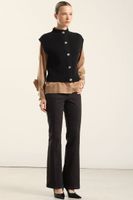 Cardigan punto, negro Liola