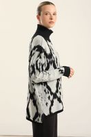 Jersey Punto Fantasia Lurex, Negro Liola