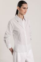 Camisa algodón liola mujer crudo