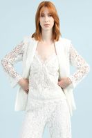 Blazer Entallado Encaje, Crudo Liola