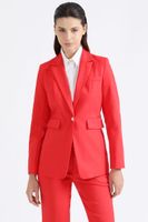 Blazer Entallado, Rojo Liola