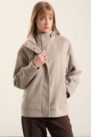 Chaqueta Bomber, Muflon Fantasia Beige Liola