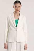 Blazer básico Liola mujer crudo