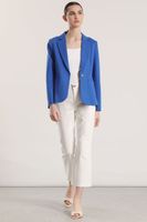 Blazer básico Liola mujer azul
