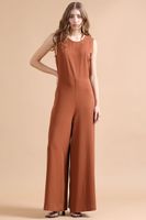 Enterito Recto, Espalda Escote Fantasia, Café Liola