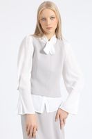 Top Entallado, Gris Liola