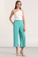 Pantalón sastre liola mujer turquesa