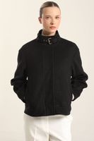 Chaqueta Bomber, Muflon Fantasia Negro Liola