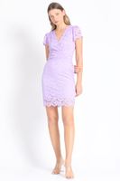 Vestido Midi Estampado Lila Liola