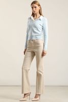Jeans Color Bootcut, Beige Liola