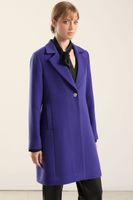 Abrigo Forro Estampado, Muflon Azulino Liola