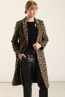 Abrigo Animal Print, Cafe Liola