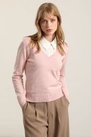 Jersey Punto, Escote Fantasia, Rosa Liola