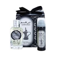 Perfume Ard Zaafaran Dirham Set Edp 100Ml + Deo Spray 50Ml