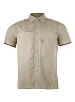 Camisa Trekking Ripstop Manga Corta UPF50 Fénec Hombre