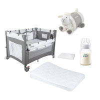 Cuna Colchón Anti-reflujo Playard Always Together Oveja R