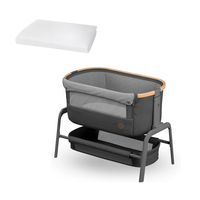 Cuna Colecho Lora Essential Graphite Maxi-Cosi y protector