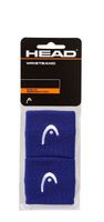 Muñequera Tenis Head Wristband 2.5"" Azul