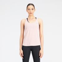 Polera Running Mujer New Balance Impact Run Rosada