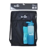 Pack Botella Toalla Spoga Celeste