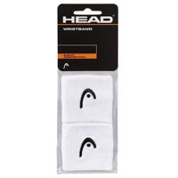 Muñequera para sudor Tenis Unisex Head 2,5’’ Blanco