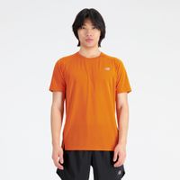 Polera Running Hombre New Balance Accelerate Naranja
