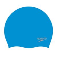 Gorro Natación Speedo Plain Moulded Sillicone Cap Azul