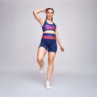 Calza Corta Entrenamiento Mujer Sparta Team Chile Bicolor