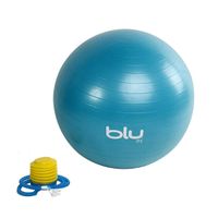 Pelota Fitness Blu Fit Gym Ball 65 cm Azul